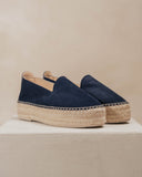 espadrilles mocassins plateforme - biarritz plateforme - Bayona