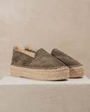 espadrilles mocassins plateforme - biarritz plateforme - Bayona