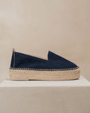 espadrilles mocassins plateforme - biarritz plateforme - Bayona
