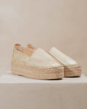 espadrilles mocassins plateforme - biarritz plateforme - Bayona