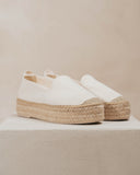 espadrilles mocassins plateforme - biarritz plateforme - Bayona