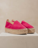 espadrilles mocassins plateforme - biarritz plateforme - Bayona