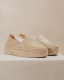 espadrilles mocassins plateforme - calvi plateforme - Bayona