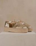 Sandale compensée Rome