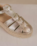 Sandale compensée Rome