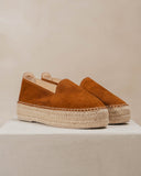 espadrilles mocassins plateforme - biarritz plateforme - Bayona
