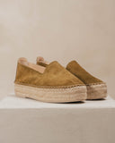 espadrilles mocassins plateforme - biarritz plateforme - Bayona