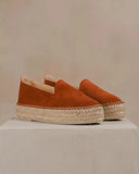 espadrilles mocassins plateforme - biarritz plateforme - Bayona
