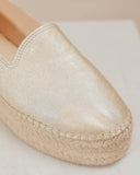 espadrilles mocassins plateforme - biarritz plateforme - Bayona