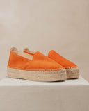 espadrilles mocassins plateforme - biarritz plateforme - Bayona