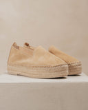 espadrilles mocassins plateforme - biarritz plateforme - Bayona