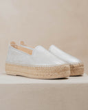 espadrilles mocassins plateforme - biarritz plateforme - Bayona