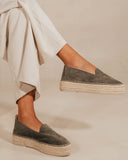 espadrilles mocassins plateforme - biarritz plateforme - Bayona