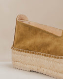 espadrilles mocassins plateforme - biarritz plateforme - Bayona
