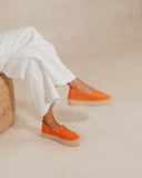 espadrilles mocassins plateforme - biarritz plateforme - Bayona