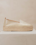 espadrilles mocassins plateforme - biarritz plateforme - Bayona