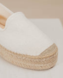 espadrilles mocassins plateforme - biarritz plateforme - Bayona