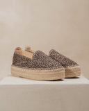 espadrilles mocassins plateforme - biarritz plateforme - Bayona