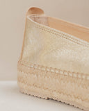 espadrilles mocassins plateforme - biarritz plateforme - Bayona