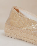 espadrilles mocassins plateforme - calvi plateforme - Bayona