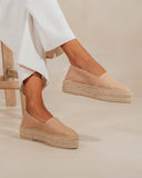 espadrilles mocassins plateforme - calvi plateforme - Bayona