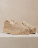 espadrilles mocassins plateforme - calvi plateforme - Bayona