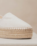 espadrilles mocassins plateforme - calvi plateforme - Bayona