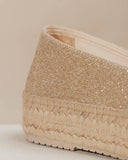 espadrilles mocassins plateforme - calvi plateforme - Bayona
