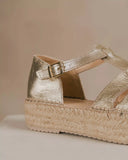 espadrilles sandales - rome plateforme - Bayona