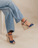 espadrilles compensées - salamanque - Bayona